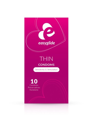 10 préservatifs Extra Fins - EasyGlide